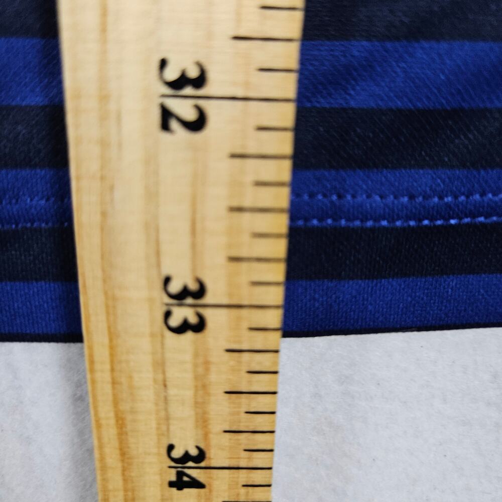 Nike Logo Polo Shirt Men XXL Stripe Dri-Fit Stretch Golf Performance CU9858 Logo - Picture 10 of 11